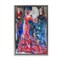 Stupell Industries Bold Dancer with Fan Floating Frame Design by Lucille Lee